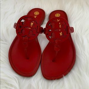 Tory Burch Miller Sandal Waxy Nappa